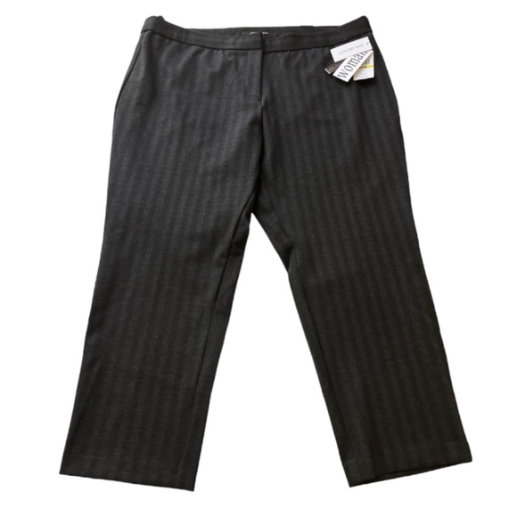 Amanda + Chelsea Alex Pant Womans 20W Comfort Waist Modern Fit Stretch Ankle - Picture 1 of 11